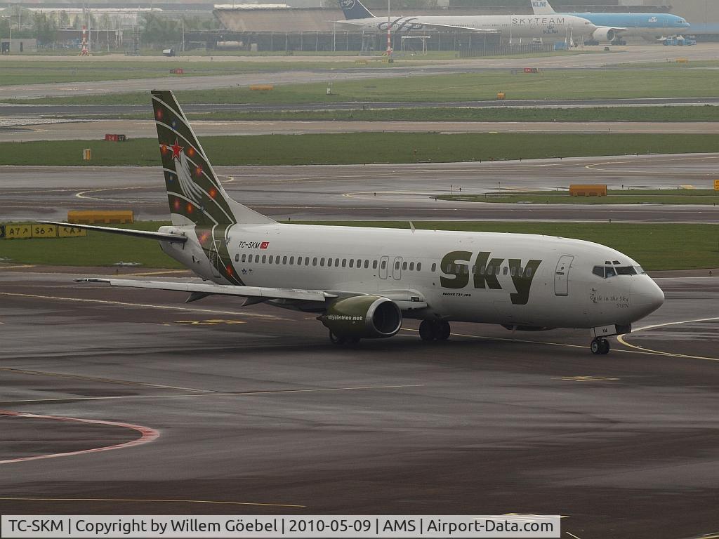 TC-SKM, 1997 Boeing 737-49R C/N 28882, Picture taken of the 