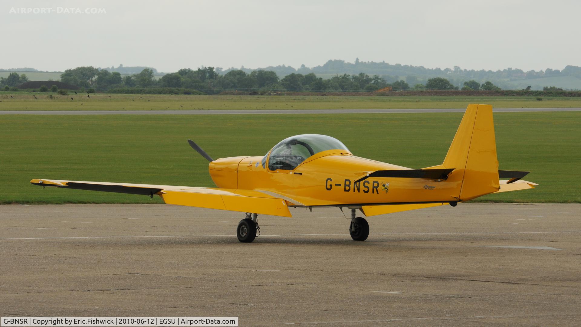 G-BNSR, 1987 Slingsby T-67M Firefly Mk2 C/N 2047, 1. G-BNSR Firefly at The Duxford Trophy Aerobatic Contest, June 2010