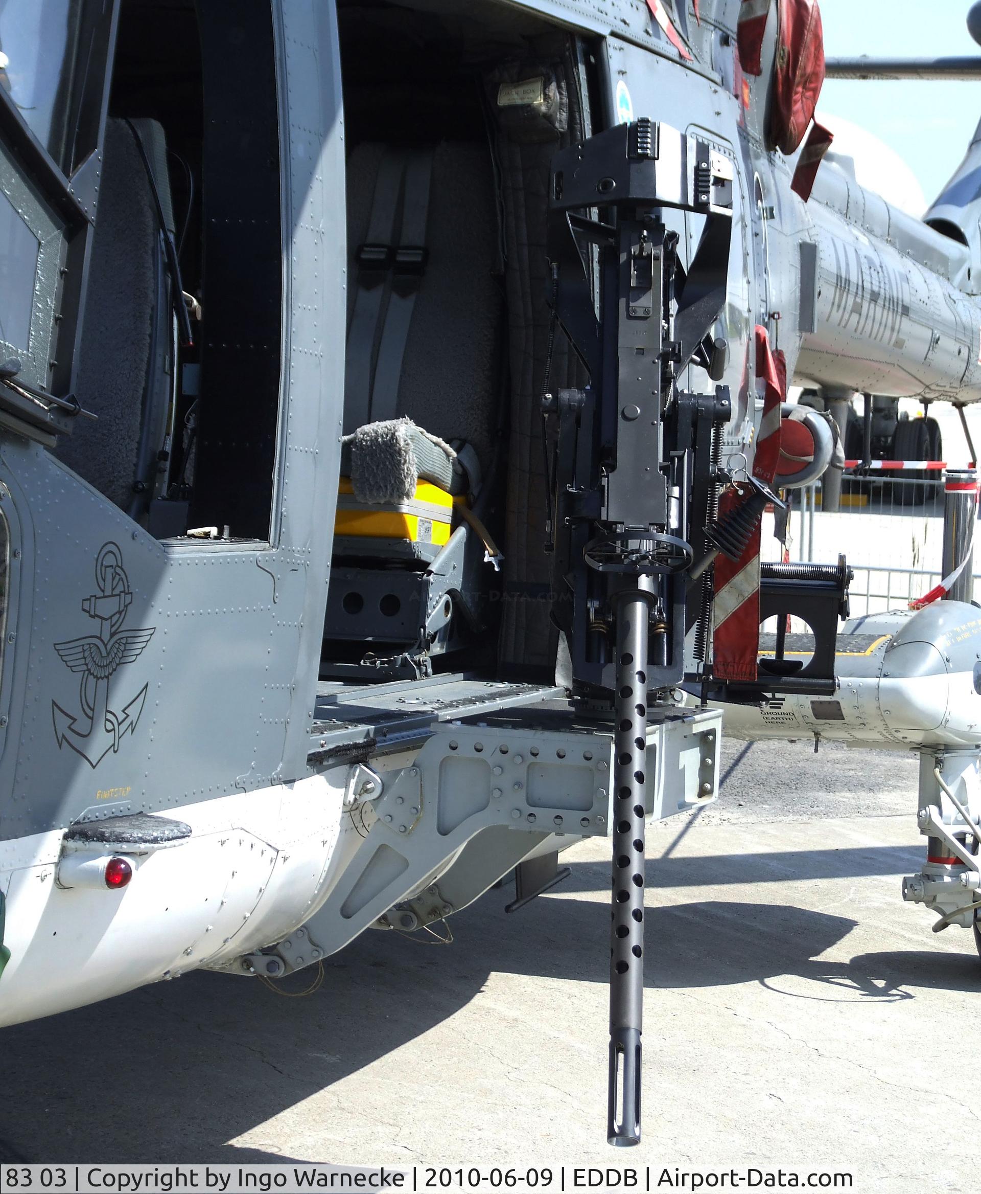 83 03, Westland Super Lynx Mk88A C/N WA225, Westland Sea Lynx Mk88 of the German navy at ILA 2010, Berlin