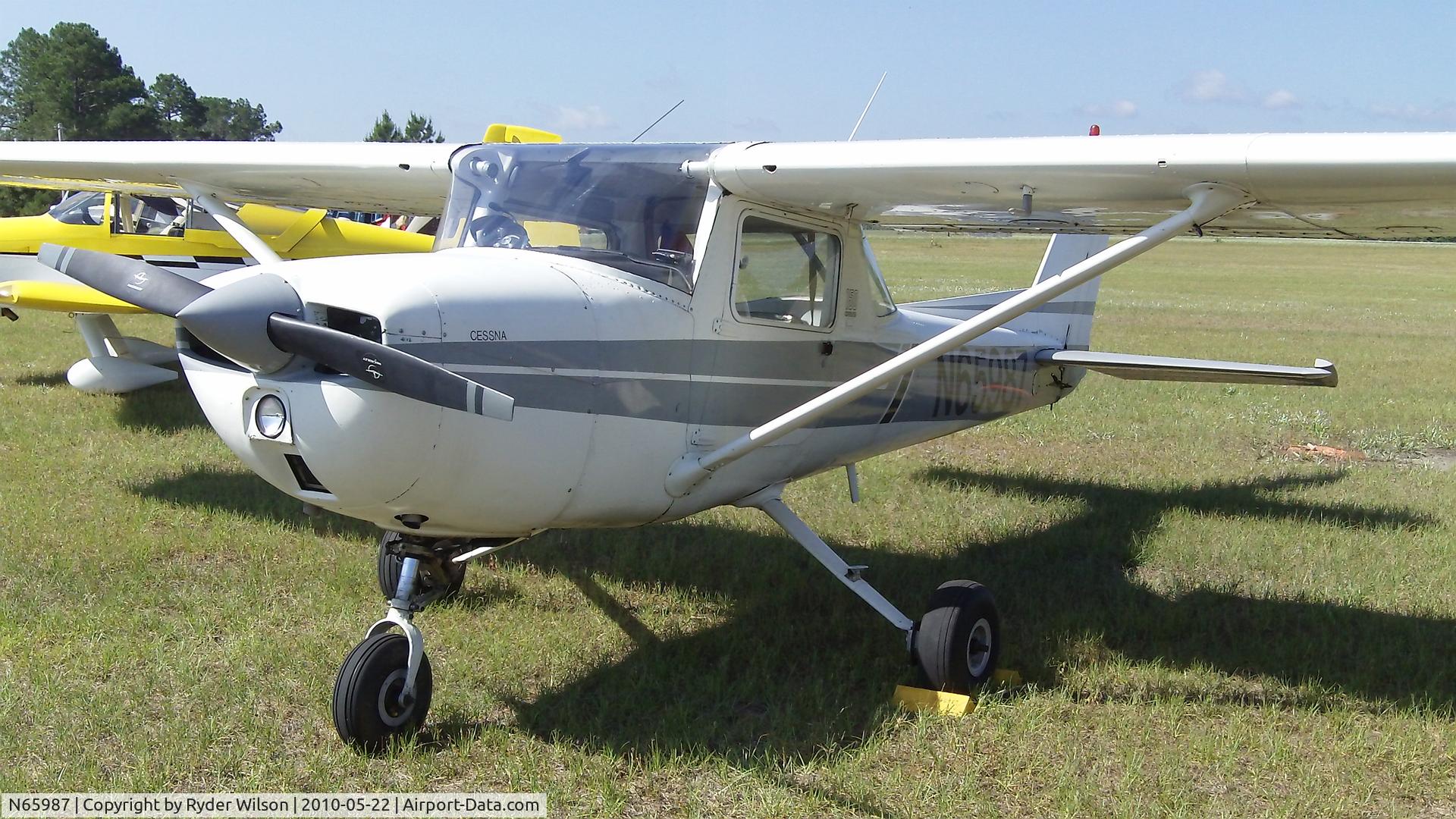 N65987, 1974 Cessna 150L C/N 15075761, Eufaula fly-in during May 2010