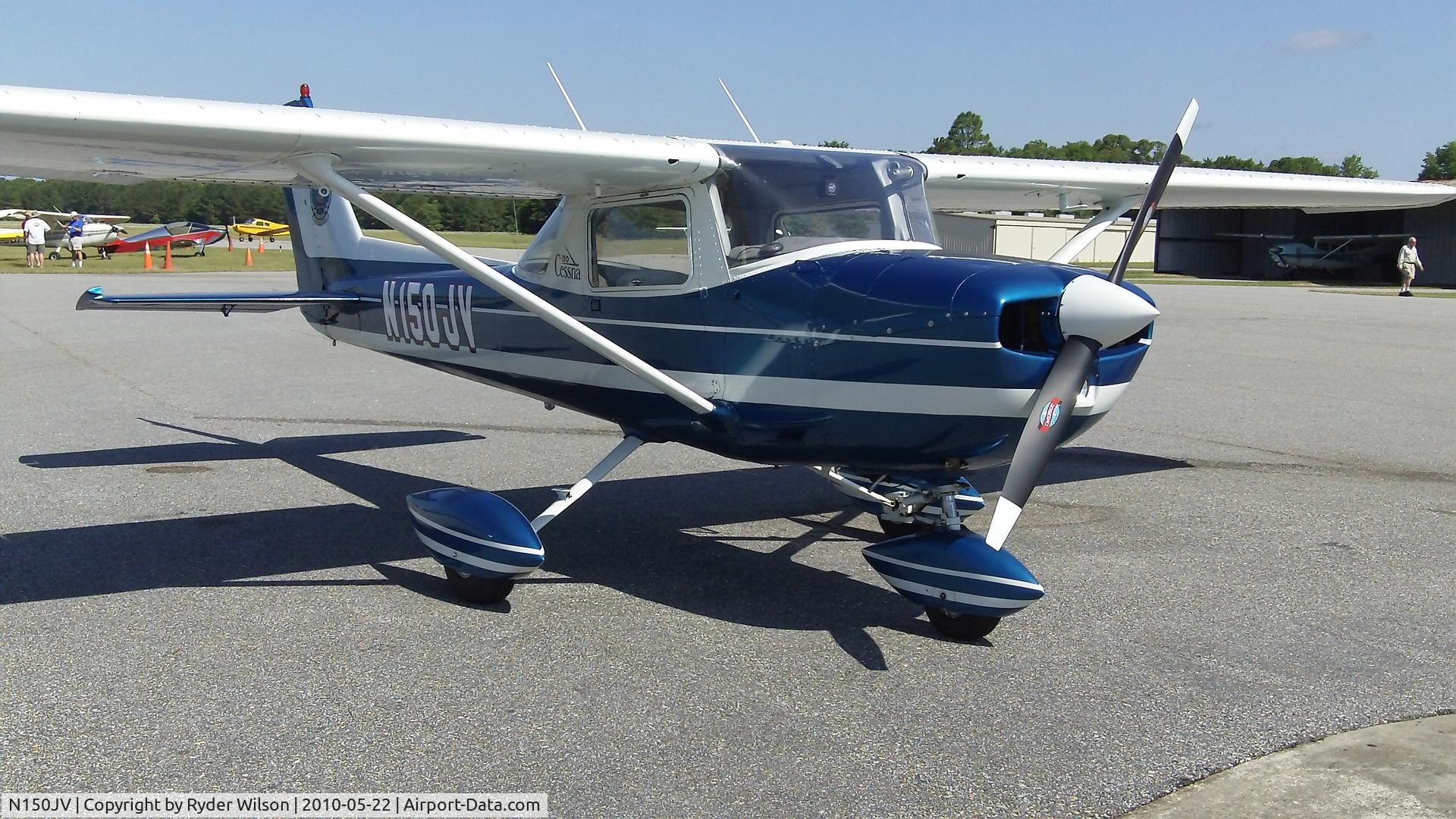 N150JV, 1973 Cessna 150L C/N 15075395, Visiting during the 2010 Eufaula Fly-in