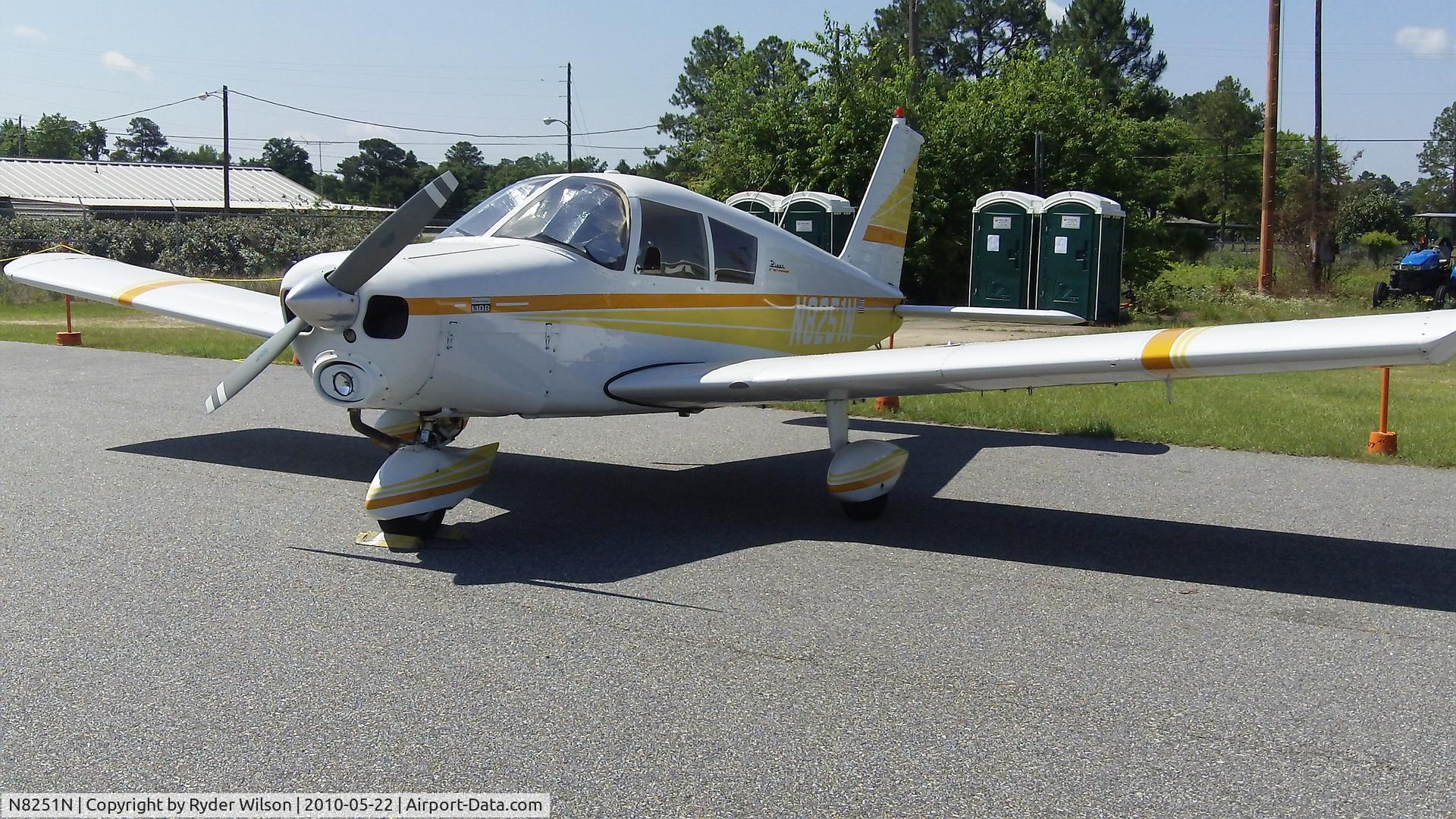 N8251N, 1969 Piper PA-28-140 C/N 28-25461, 