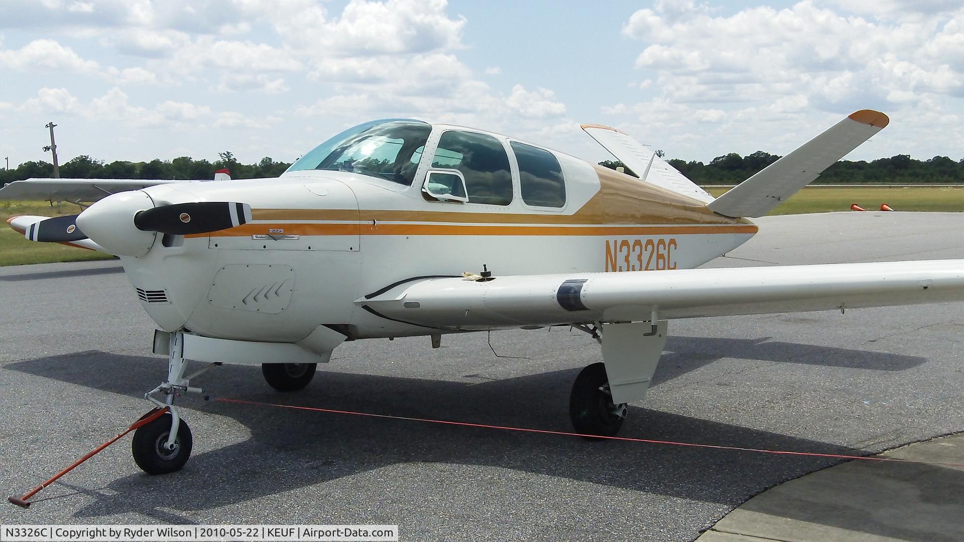 N3326C, 1954 Beech E35 C/N D-3992, 