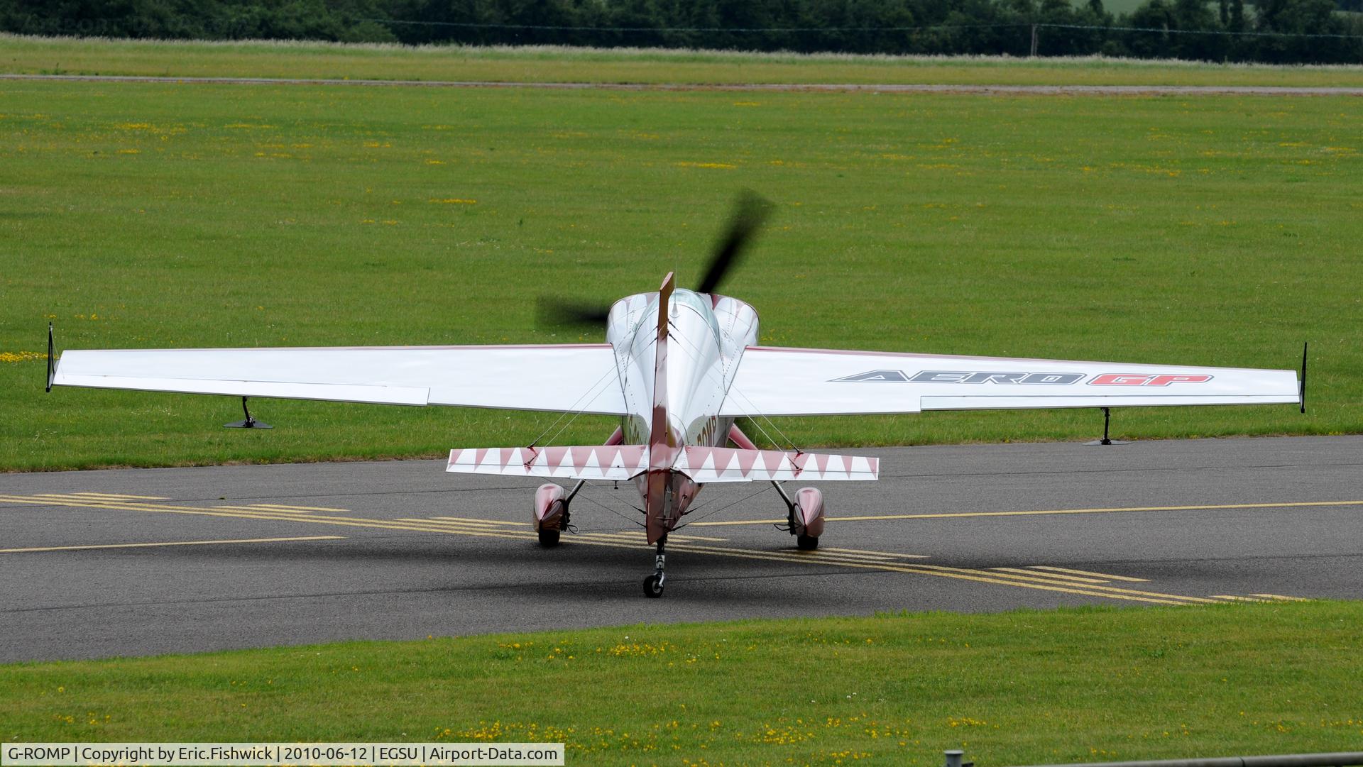 G-ROMP, 1987 Extra EA-230H C/N 001, 5. G-ROMP at The Duxford Trophy Aerobatic Contest, June 2010
