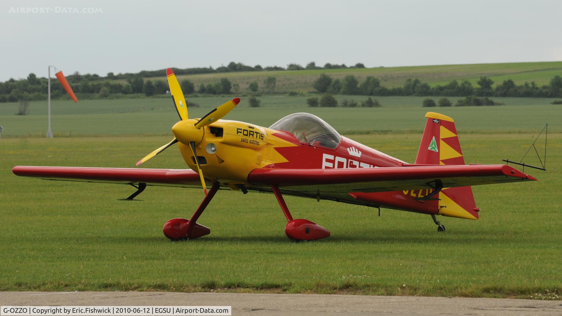 G-OZZO, 1988 Mudry CAP-231 C/N 08, 3. G-OZZO at The Duxford Trophy Aerobatic Contest, June 2010