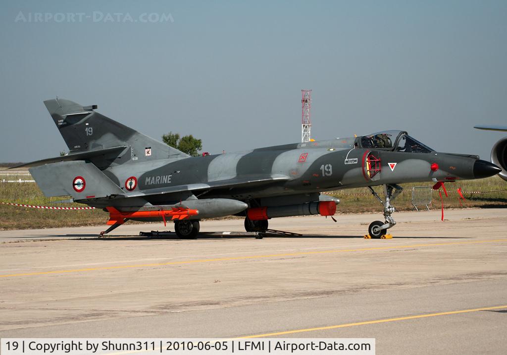 19, Dassault Super Etendard C/N 19, On static display @ LFMI