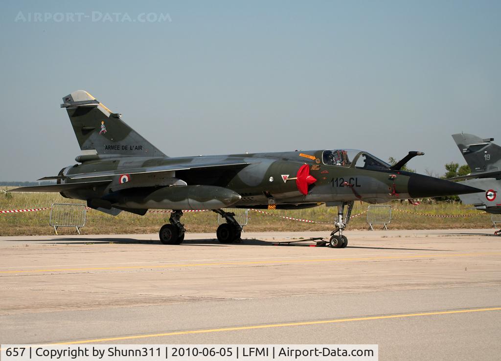 657, Dassault Mirage F.1CR C/N 531, Static display @ LFMI
