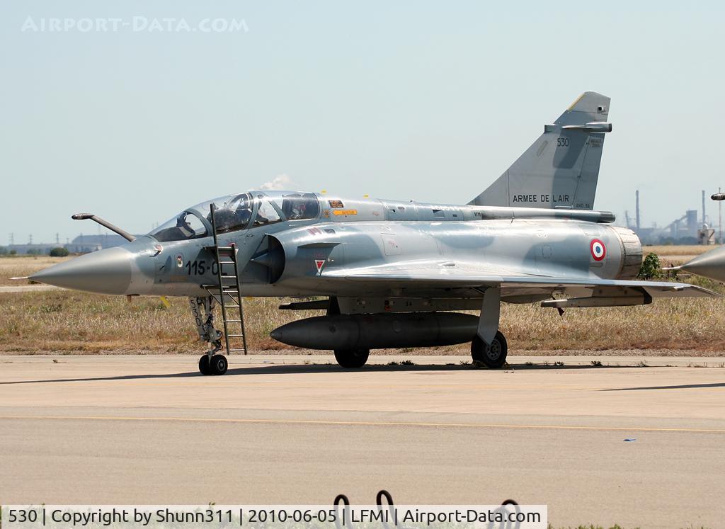 530, Dassault Mirage 2000B C/N 426, Used during demo flight @ LFMI Airshow 2010