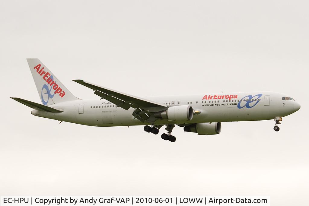 EC-HPU, 2001 Boeing 767-3Q8/ER C/N 30048, Air Europa 767-300