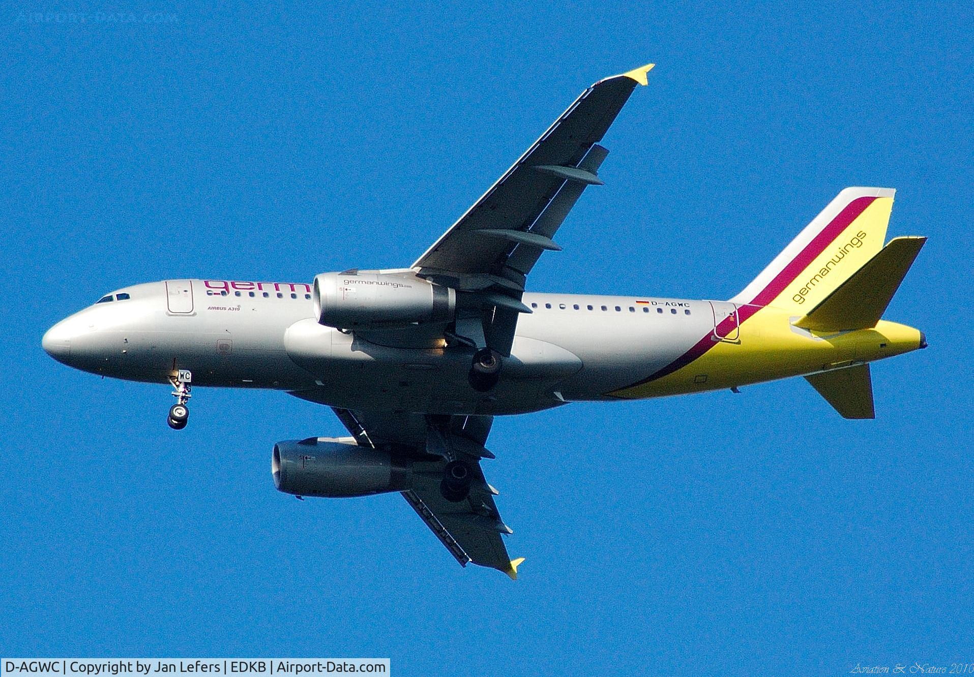 D-AGWC, 2006 Airbus A319-132 C/N 2976, Germanwings