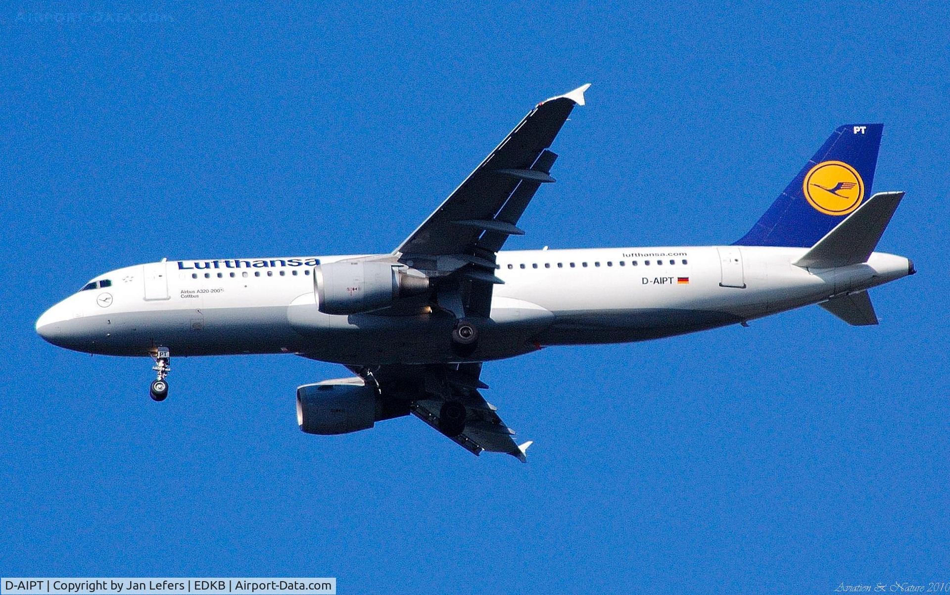 D-AIPT, 1990 Airbus A320-211 C/N 117, Lufthansa