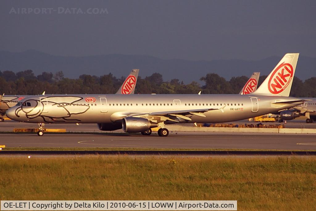 OE-LET, 2009 Airbus A321-211 C/N 3830, flyNIKI