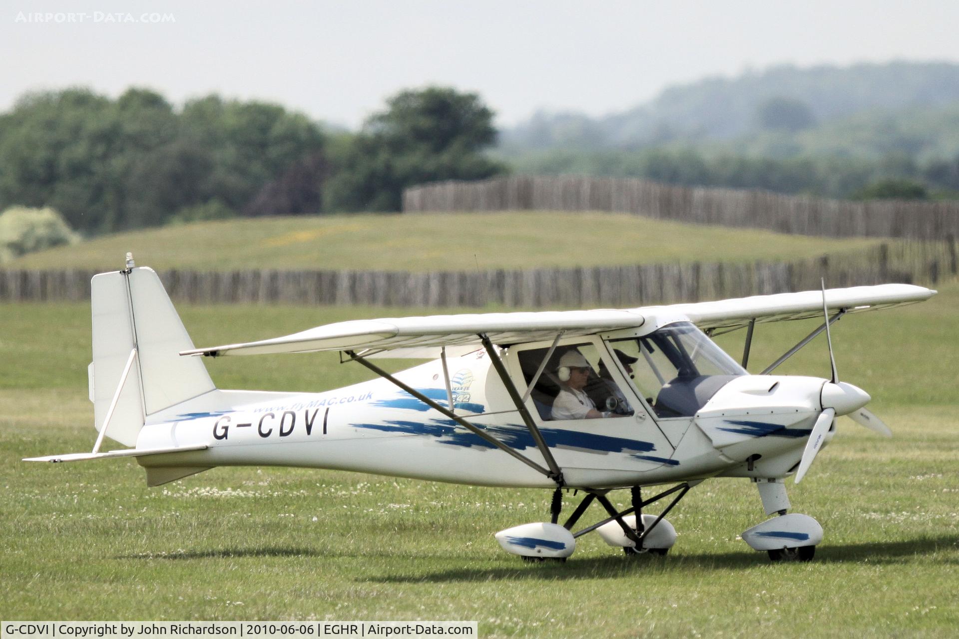 G-CDVI, 2006 Comco Ikarus C42 FB80 C/N 0602-6794, At Goodwood