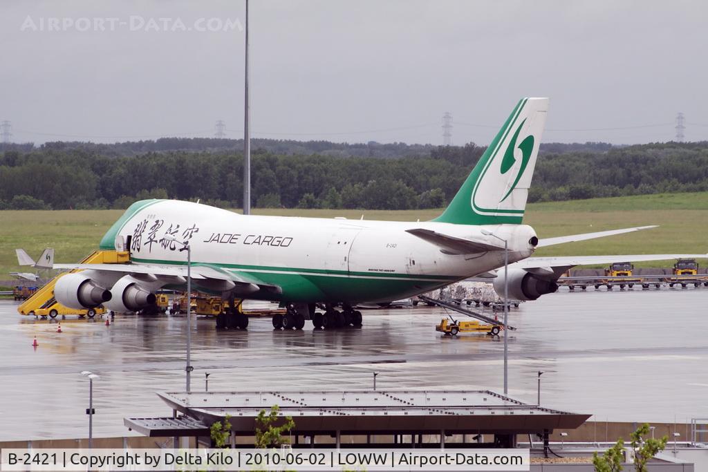 B-2421, 2007 Boeing 747-4EVF/ER/SCD C/N 35169, Jade Cargo International