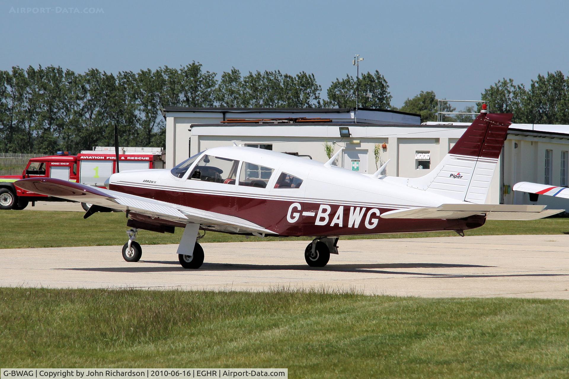 G-BWAG, 1995 Cameron Balloons O-120 C/N 3478, At Goodwood