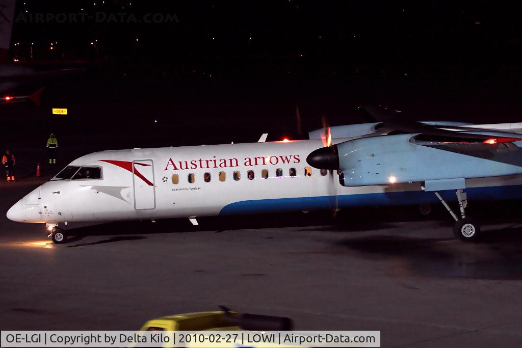 OE-LGI, 2004 De Havilland Canada DHC-8-402Q Dash 8 C/N 4100, TYR [VO] Austrian Arrows