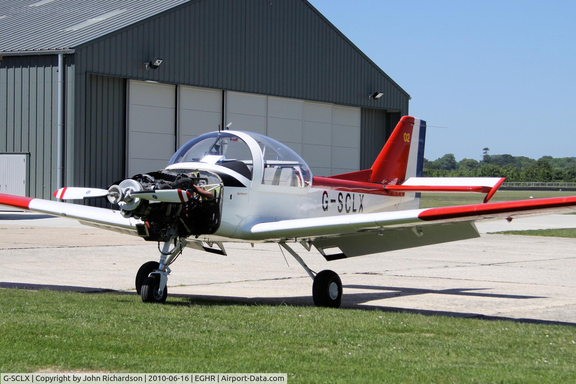 G-SCLX, 1994 FLS Aerospace Sprint 160 C/N 002, At Goodwood