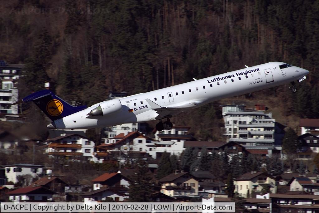 D-ACPE, 2001 Bombardier CRJ-701ER (CL-600-2C10) Regional Jet C/N 10027, CLH [CL] Lufthansa CityLine