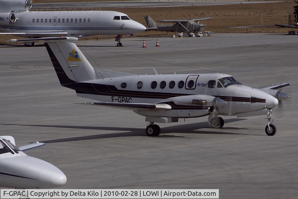 F-GPAC, 1981 Beech B200 Super King Air King Air C/N BB-920, Privat