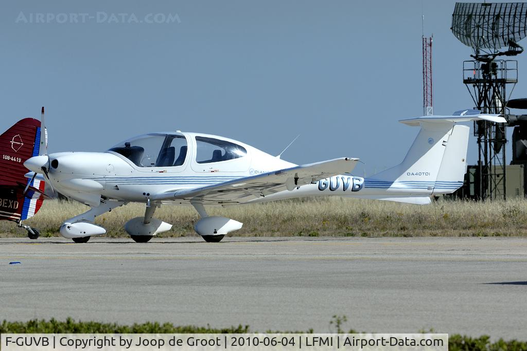 F-GUVB, 2003 Diamond DA-40D Diamond Star C/N D4.014, on the static of the 2010 open house