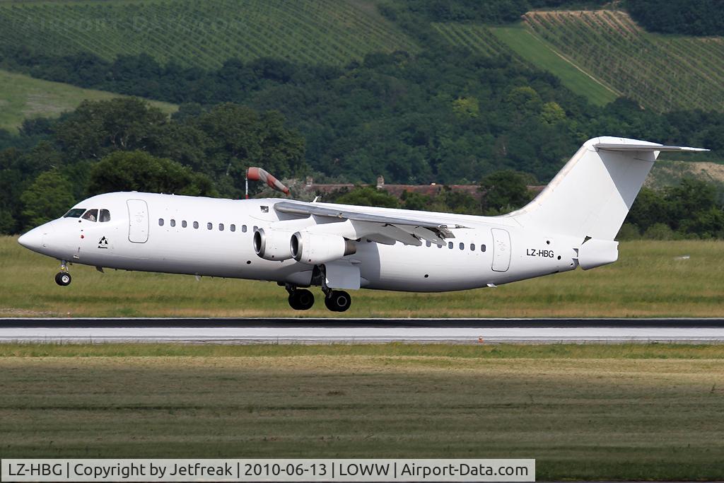 LZ-HBG, 1990 British Aerospace BAe.146-300 C/N E3146, Hemus Air 1990 British Aerospace (commercial Aircraft) Ltd BAE.146-300, c/n: E3159