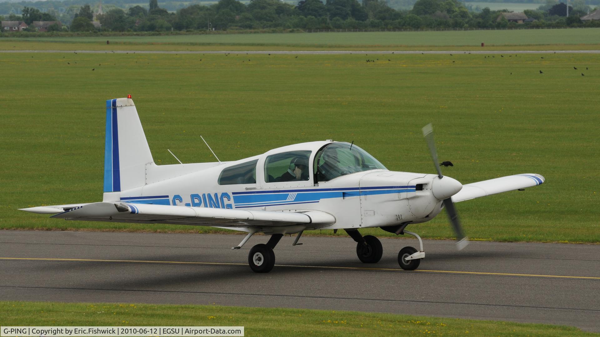 G-PING, 1979 Grumman American AA-5A Cheetah C/N AA5A-0878, 3. G-PING at The Duxford Trophy Aerobatic Contest, June 2010