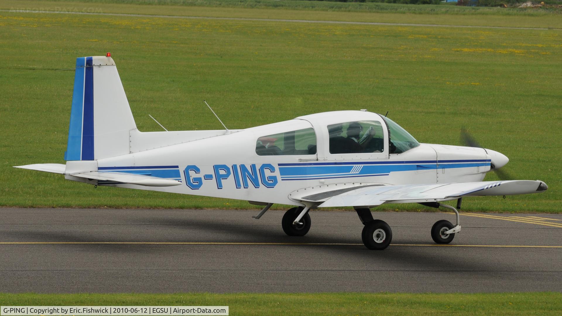 G-PING, 1979 Grumman American AA-5A Cheetah C/N AA5A-0878, 2. G-PING at The Duxford Trophy Aerobatic Contest, June 2010