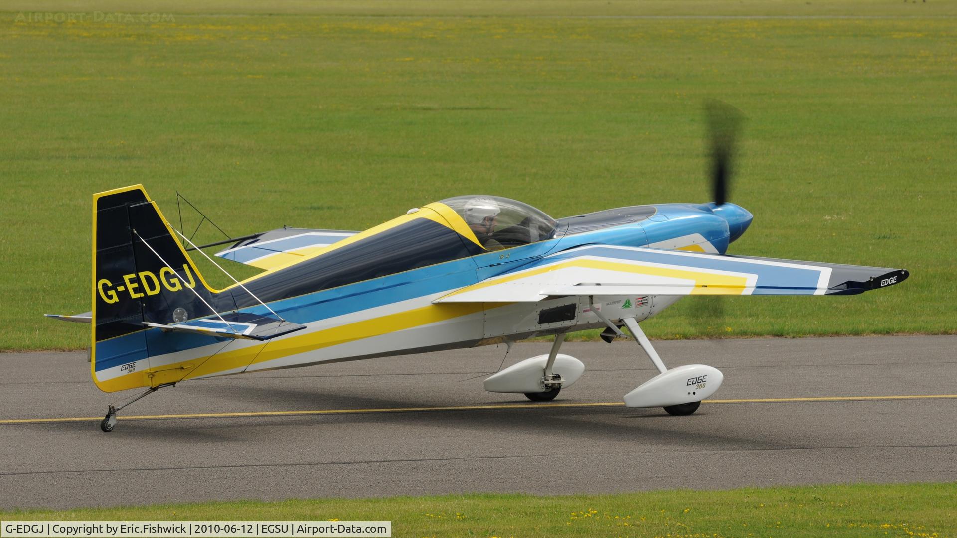 G-EDGJ, Zivko Edge 360 C/N MCK002, 2. G-EDGJ EDGE360 at The Duxford Trophy Aerobatic Contest, June 2010