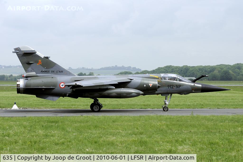 635, Dassault Mirage F.1CR C/N 635, The new French aircraft code system now refers to the base number and not to the unit anymore. ER02.003 'Savoie', BR11 'Cocotte de gueules'