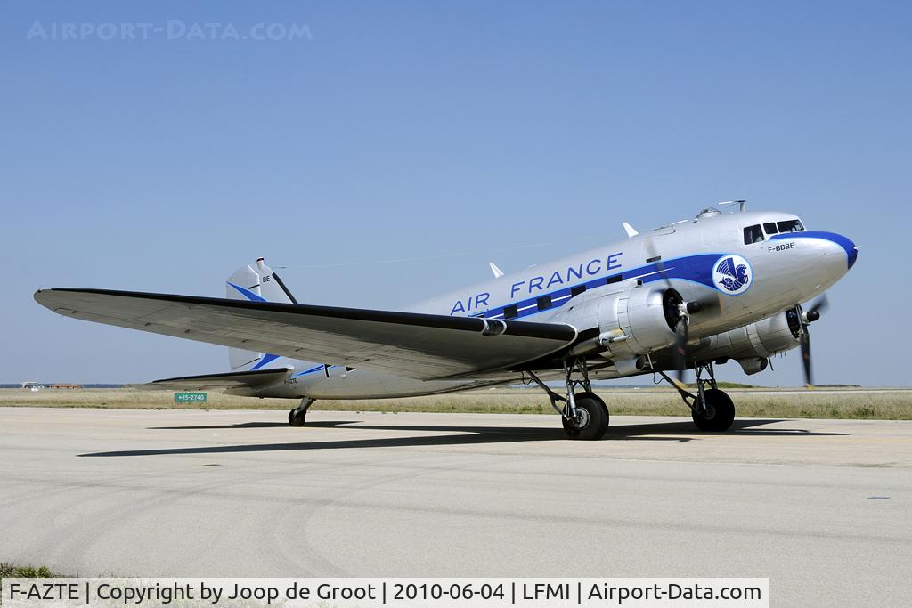 F-AZTE, 1943 Douglas C-47A-1-DL  Skytrain C/N 9172, Dakota in the colors of Air France DC-3 F-BBBE.