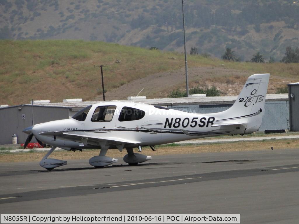 N805SR, 2006 Cirrus SR22 GTS C/N 1998, Parked at Brackett