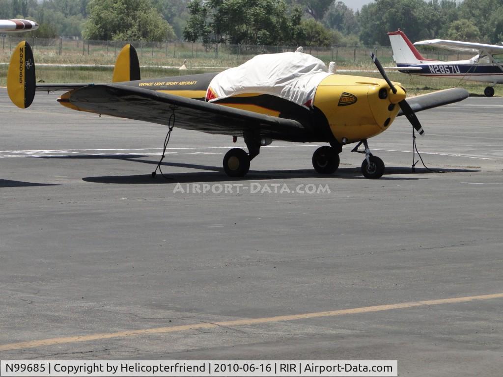 N99685, 1946 Erco 415C Ercoupe C/N 2308, Tied down and covered from the sun