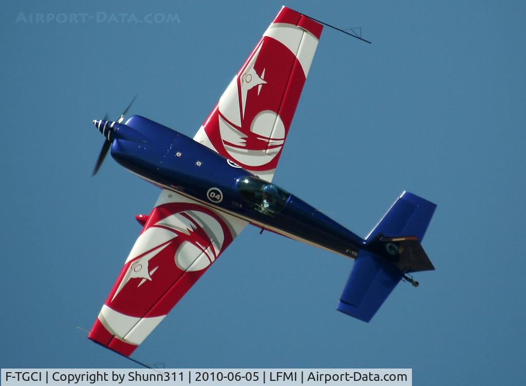 F-TGCI, Extra EA-330SC C/N 04, Used as a demo aircraft during LFMI Airshow 2010