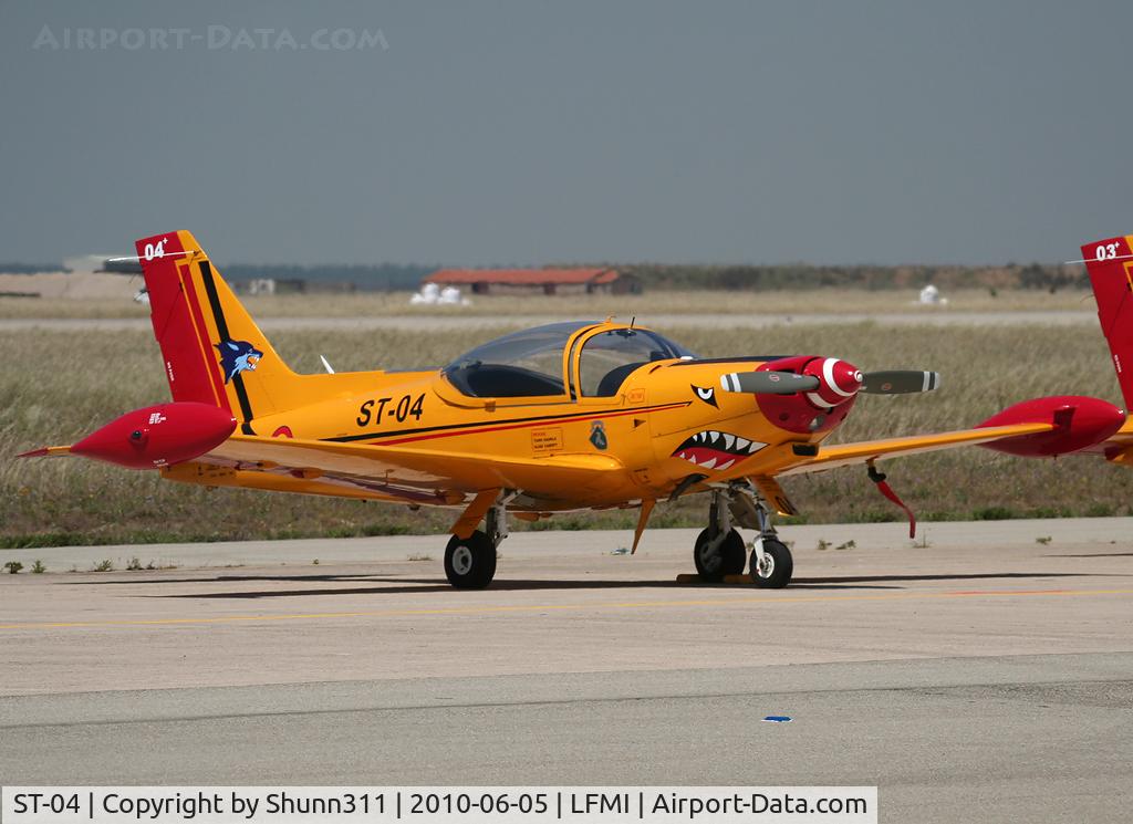 ST-04, SIAI-Marchetti SF-260MB C/N 10-04, Used as spare during LFMI Airshow 2010