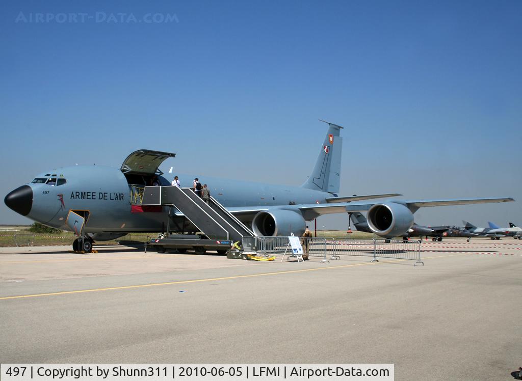 497, 1962 Boeing KC-135R Stratotanker C/N 18480, Static display during LFMI Airshow 2010