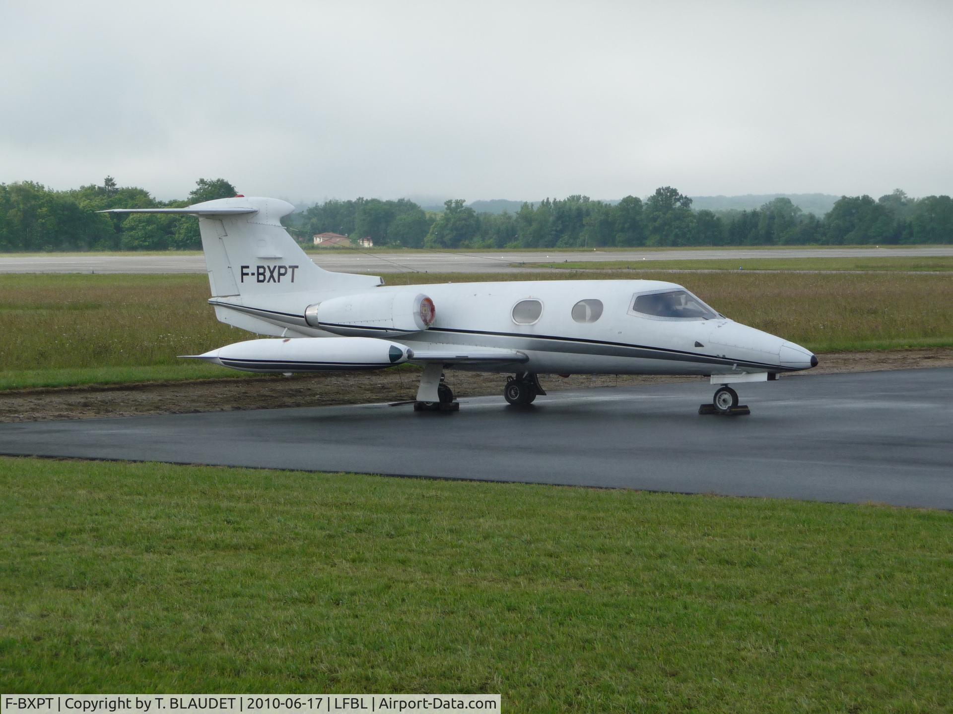 F-BXPT, 1965 Learjet 23 C/N 23-014, Almost 10 years that this aircraft is slowly dying on LFBL tarmac... moss grows on its wings! It was the private Jet of the king of Morocco Hassan II . Now this aircraft was sold some week ago.