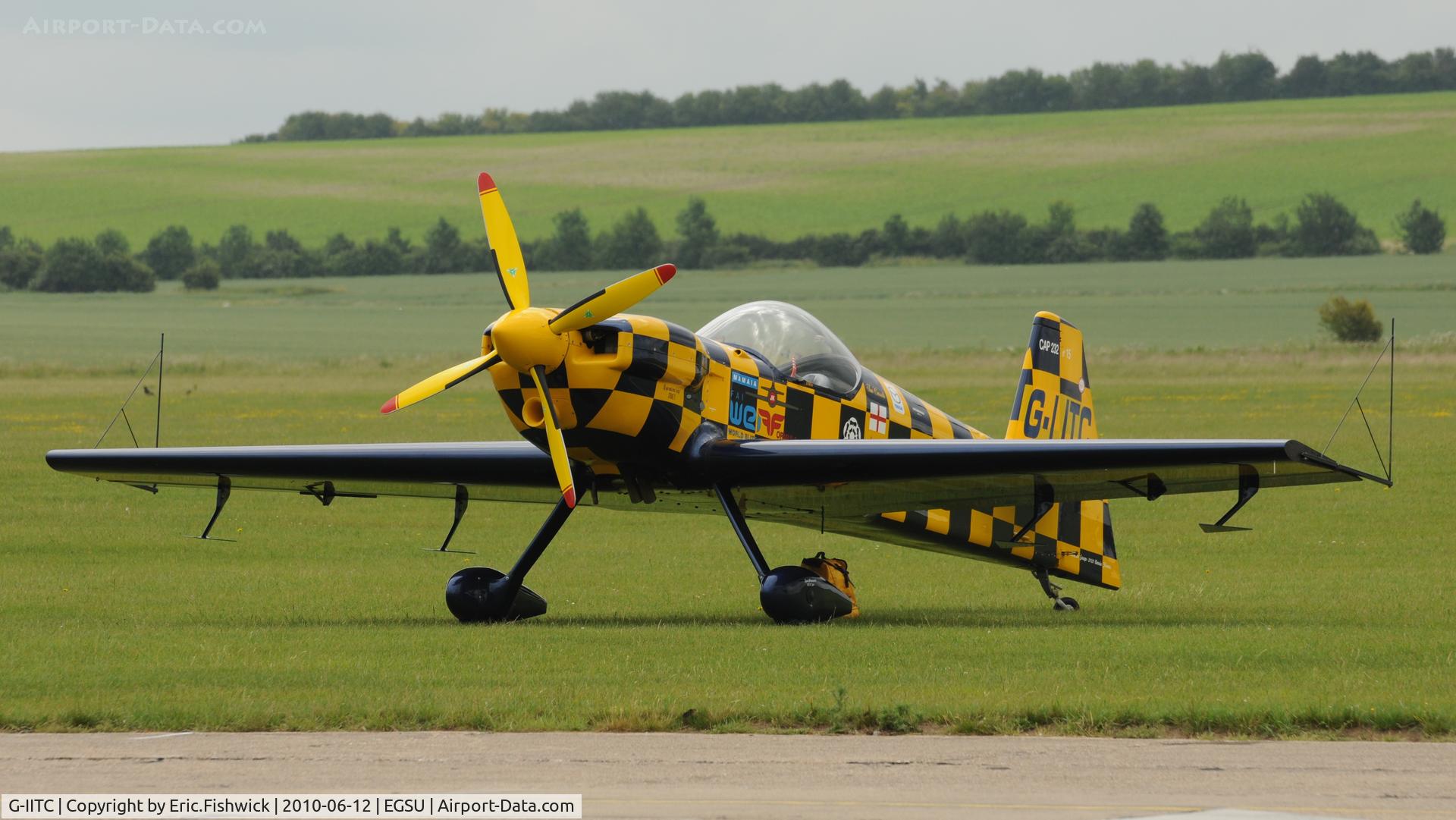 G-IITC, 1998 Cap Aviation CAP-232 C/N 15, G-IITC at The Duxford Trophy Aerobatic Contest, June 2010