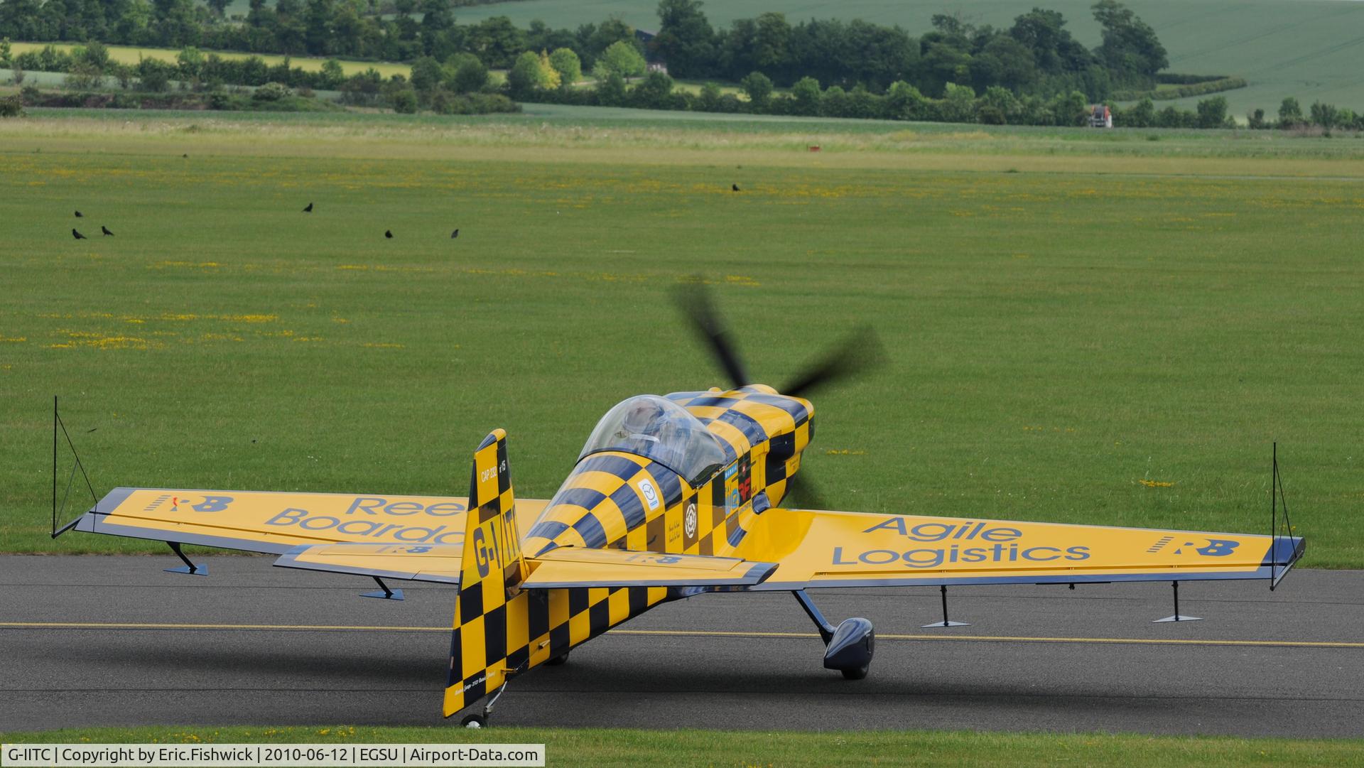 G-IITC, 1998 Cap Aviation CAP-232 C/N 15, G-IITC at The Duxford Trophy Aerobatic Contest, June 2010