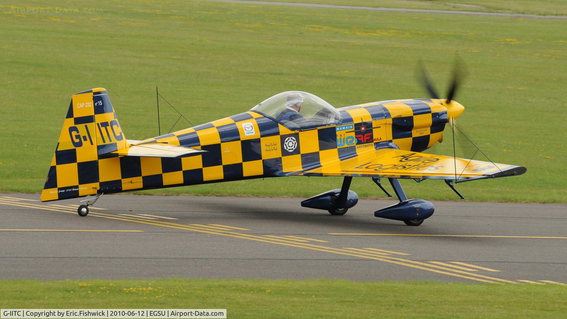 G-IITC, 1998 Cap Aviation CAP-232 C/N 15, G-IITC at The Duxford Trophy Aerobatic Contest, June 2010