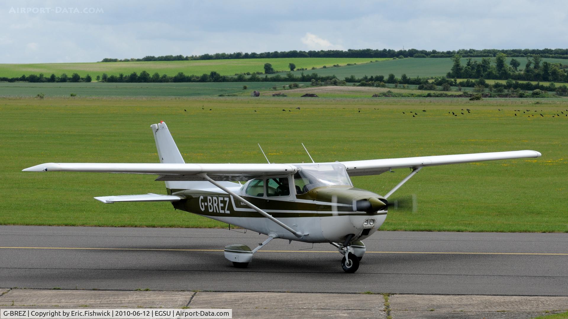 G-BREZ, 1976 Cessna 172M Skyhawk C/N 172-66742, 3. G-BREZ at The Duxford Trophy Aerobatic Contest, June 2010