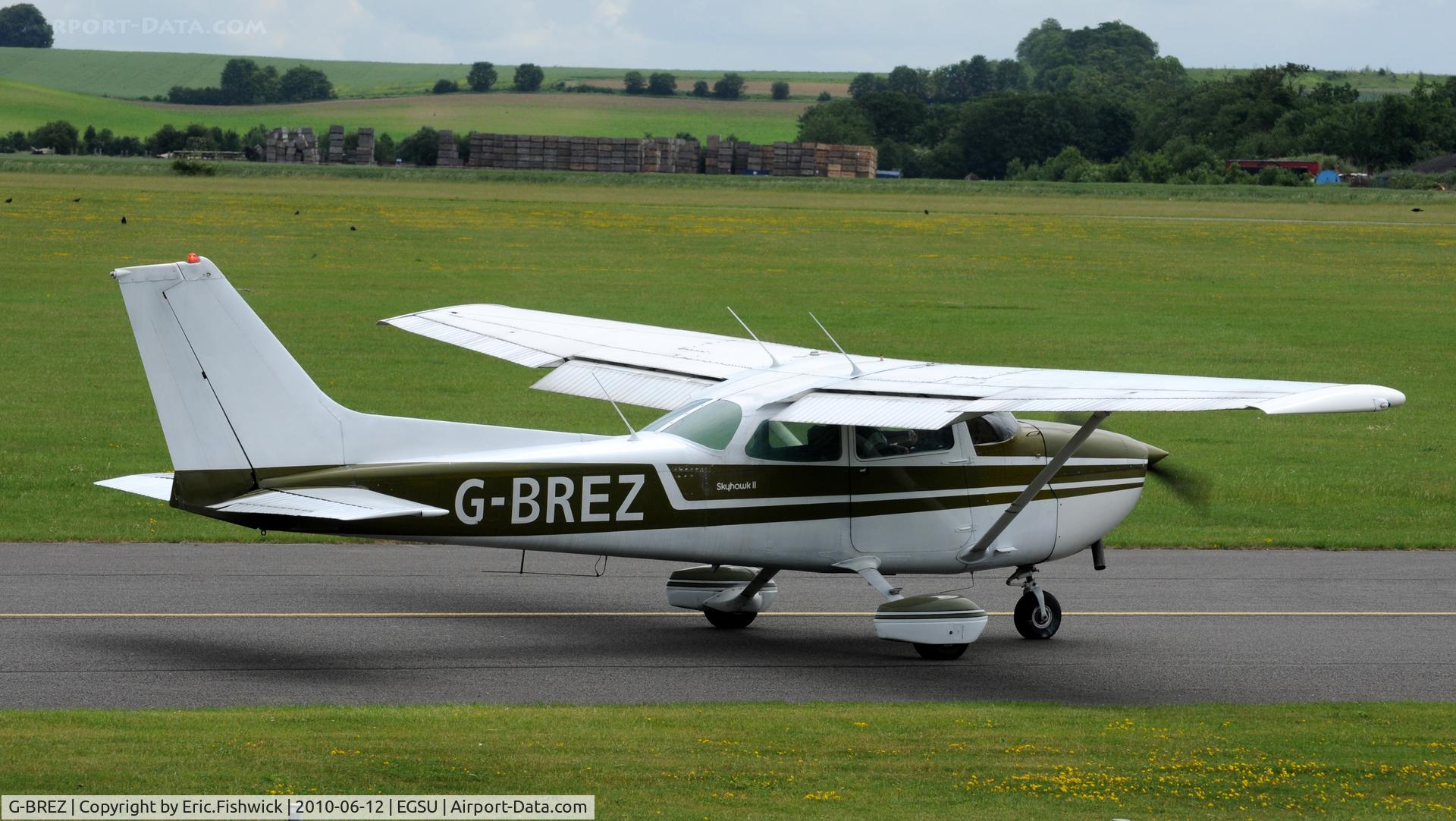 G-BREZ, 1976 Cessna 172M Skyhawk C/N 172-66742, 2. G-BREZ at The Duxford Trophy Aerobatic Contest, June 2010