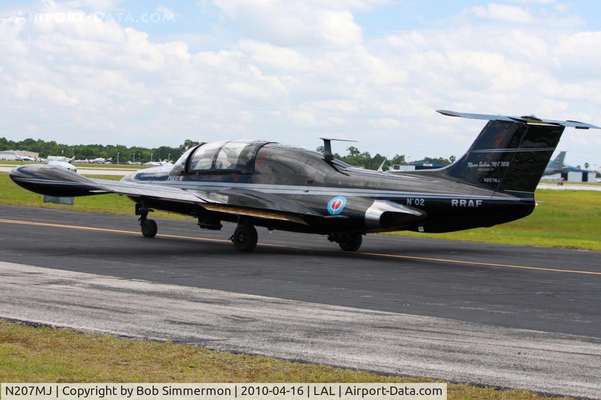 N207MJ, 1966 Morane-Saulnier MS.760B Paris II C/N 02, Sun N Fun 2010.