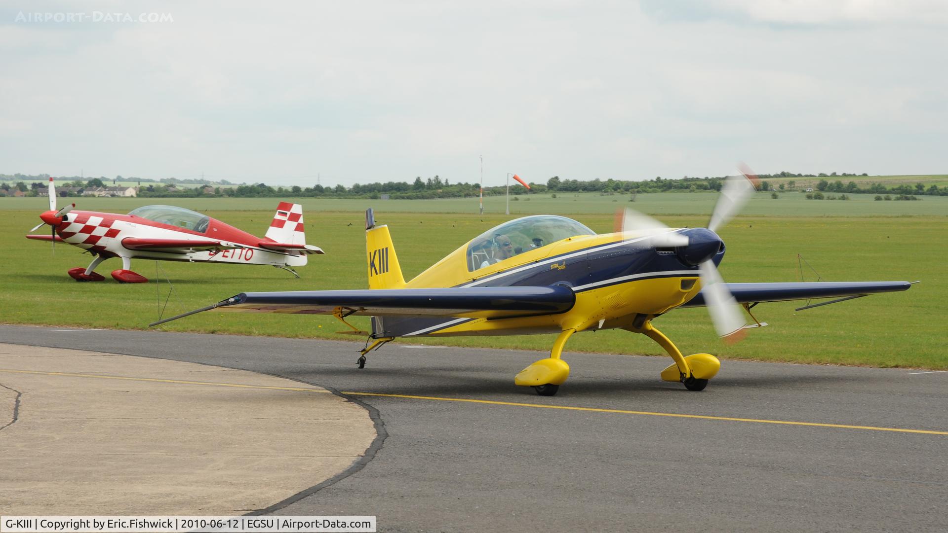 G-KIII, 2006 Extra EA-300L C/N 1246, 5 -KIII at The Duxford Trophy Aerobatic Contest, June 2010