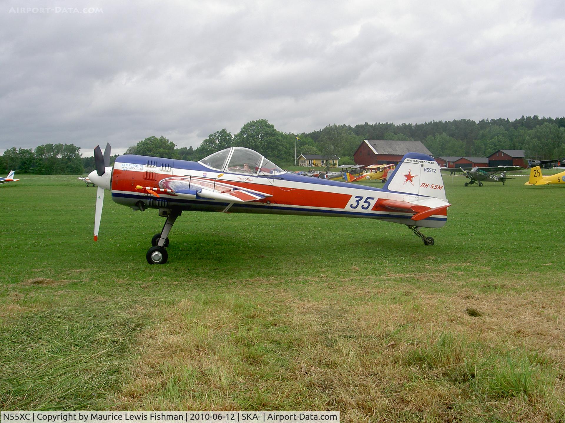 N55XC, 1993 Yakovlev YAK-55M C/N 930903, Yakolev YAK 55