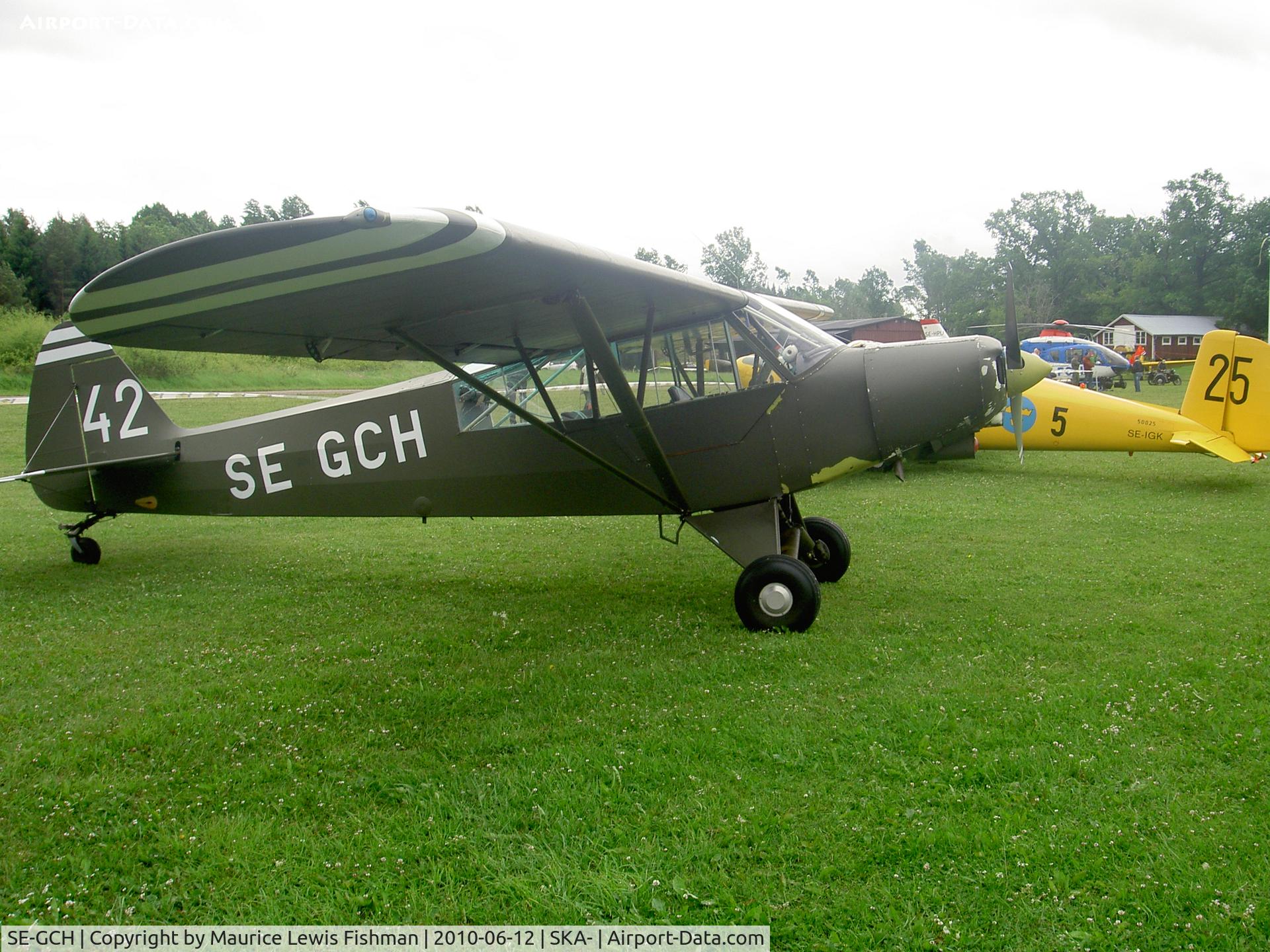 SE-GCH, 1966 Piper PA-18-150 Super Cub C/N 18-8361, Piper Cub PA-18-150