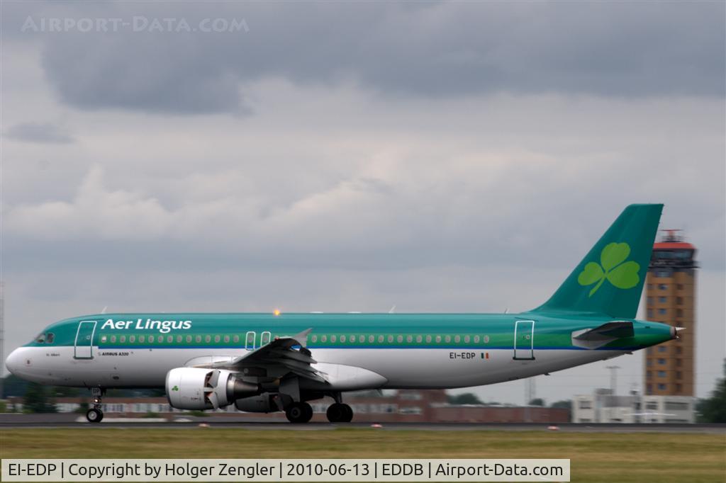 EI-EDP, 2009 Airbus A320-216 C/N 3781, Arriving from Dublin at SXF