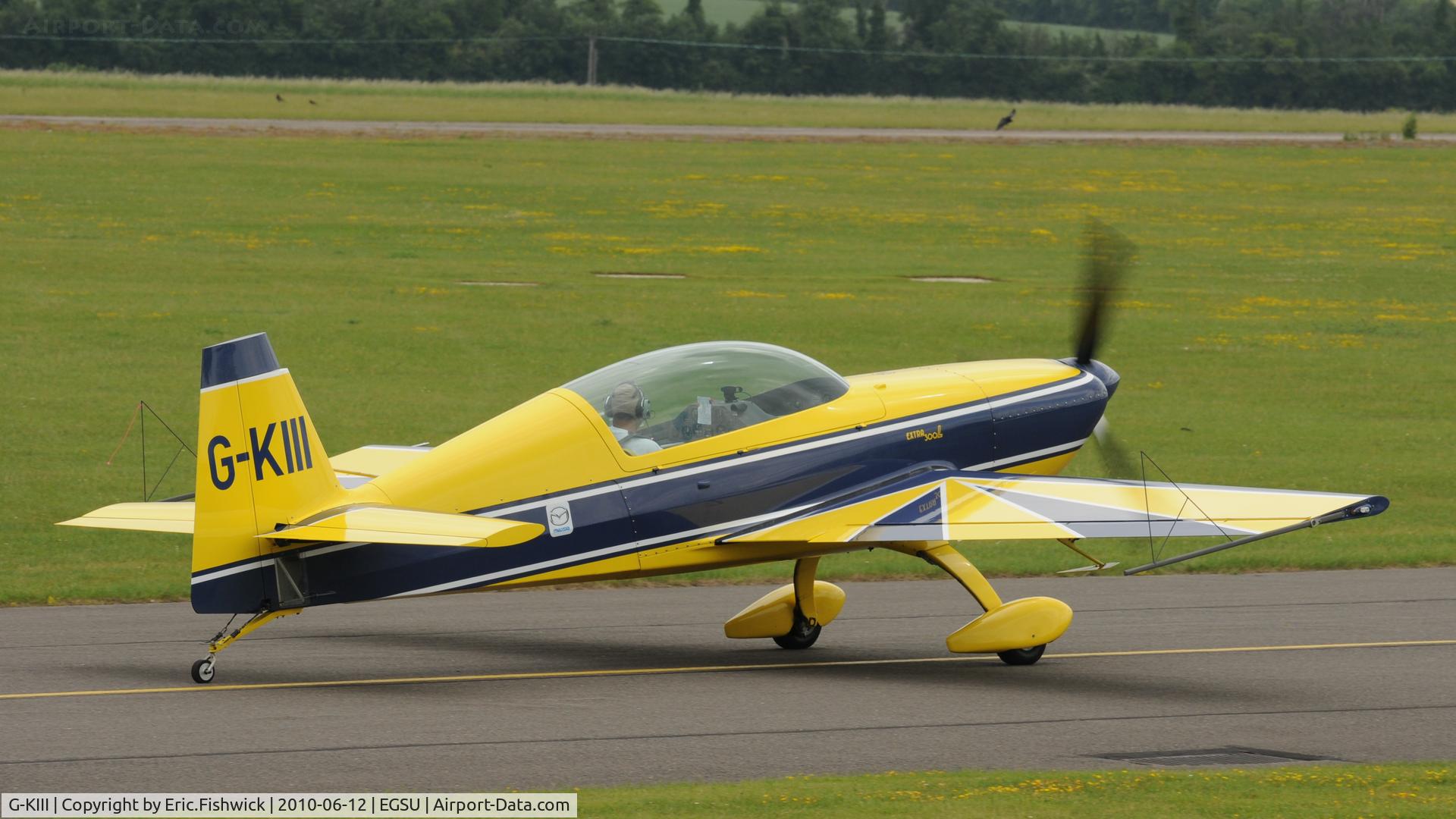G-KIII, 2006 Extra EA-300L C/N 1246, 2. G-KIII at The Duxford Trophy Aerobatic Contest, June 2010