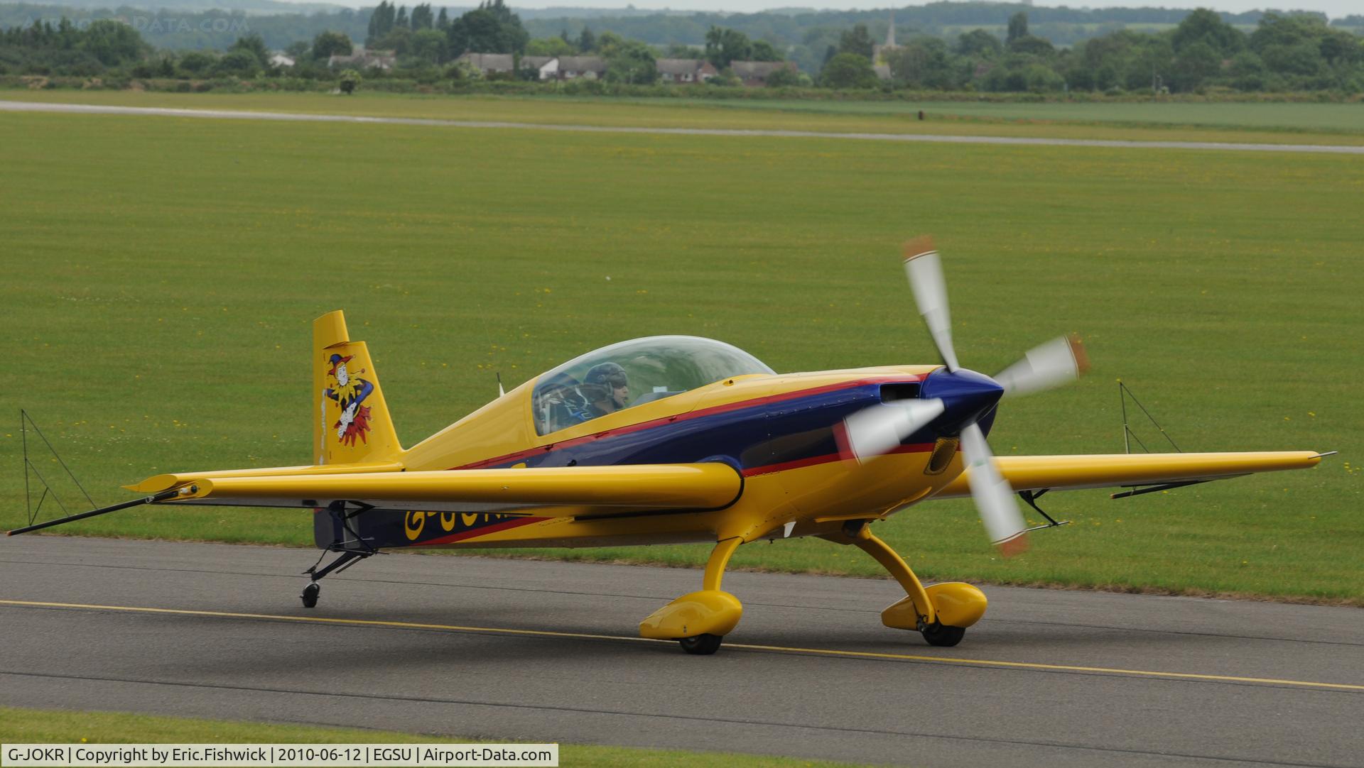 G-JOKR, 2008 Extra EA-300L C/N 1278, 3. G-JOKR at The Duxford Trophy Aerobatic Contest, June 2010