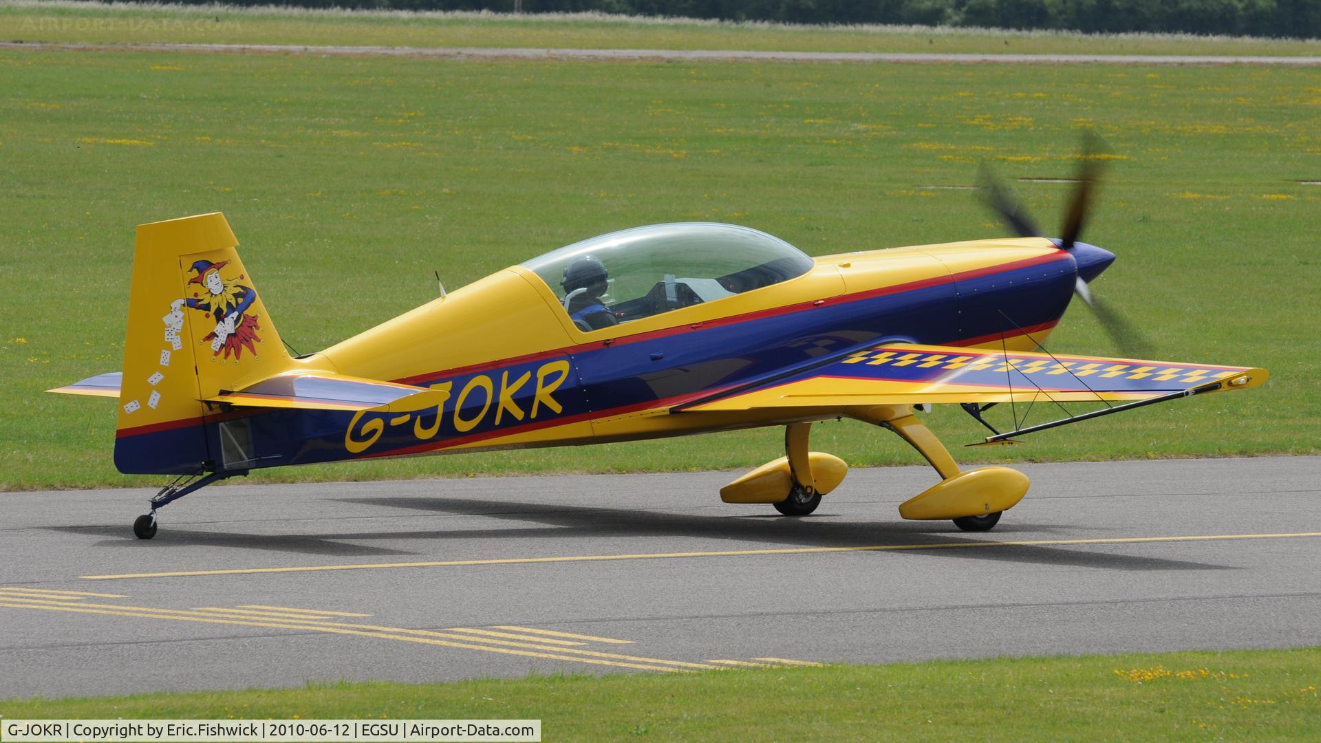 G-JOKR, 2008 Extra EA-300L C/N 1278, 2. G-JOKR at The Duxford Trophy Aerobatic Contest, June 2010