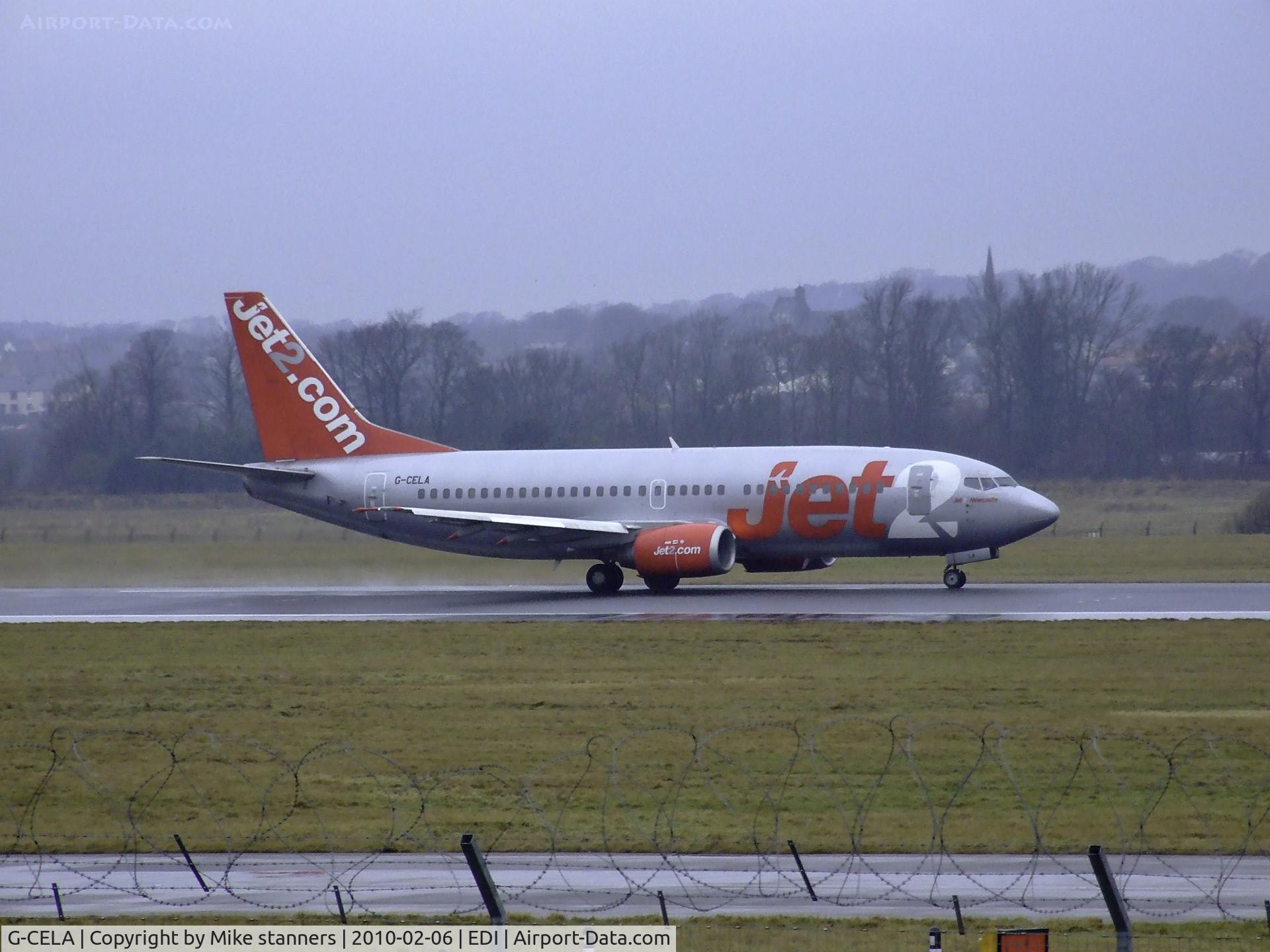 G-CELA, 1986 Boeing 737-377(QC) C/N 23663, Jet2 Boeing 737-377QC Landing on runway 06